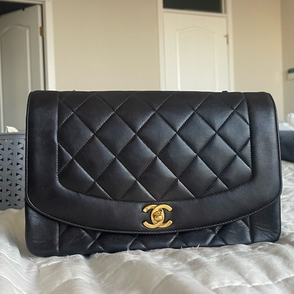 Medium Espresso Brown Chanel Diana